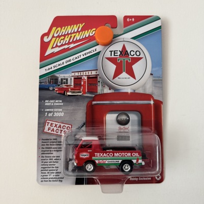 1:64 乔尼闪电 JohnnyLightning 道奇Dodge A-100 TEXACO石油车模