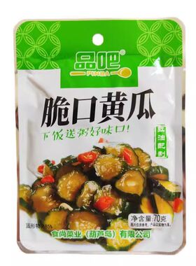 品吧脆口黄瓜70g香辣香辣下饭菜