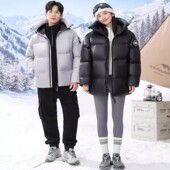 情侣羽绒服男女加拿大风时尚 大鹅外套FN