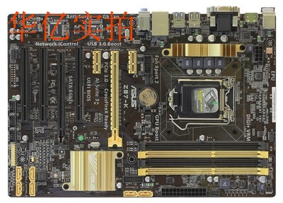 Asus/华硕 Z87-K DDR3电脑 1150针主板 四内存 四代主板 支持4790