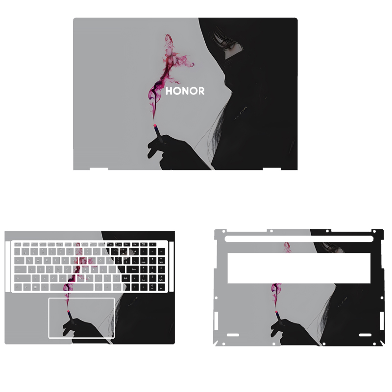 荣耀MagicBook Pro 16 HUNTER版16英寸电脑贴纸笔记本膜外壳保护