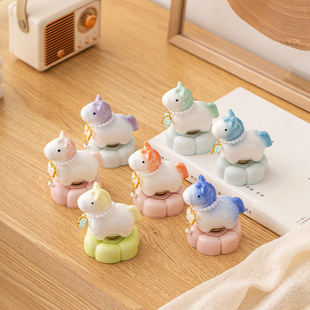 马年网红同款景德镇陶瓷旋转小摆件景德镇结晶釉马转转摆饰