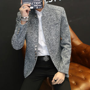 小西装男2021小西服韩版修身帅气男单西外套薄款上衣XZ01-P58图片