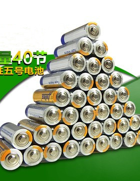 aellex5号AA LR6高性能碱性电池澳力氏正品5号7号电池40节装 特价