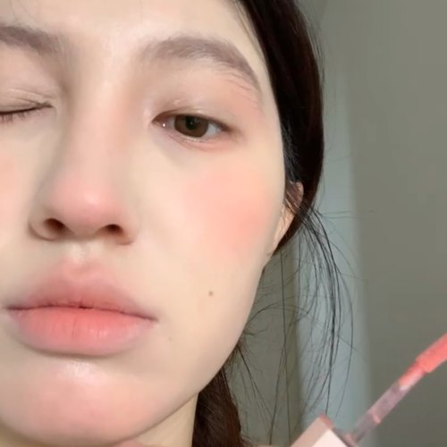 柔美感 韩国dear dahlia天国花瓣液体腮红自然清透barely芭蕾粉