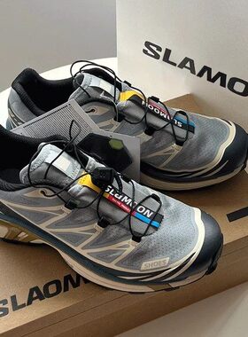 XT-Quest户外徒步登山鞋xt6秋季新款情侣透气休闲厚底运动跑鞋潮