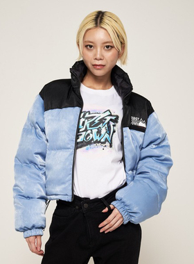 日单 FD 女士短款 缎面双面穿羽绒服25aw 不退