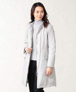 tr@ns 羽绒服 wor 中长款 双面穿 女装 三羊