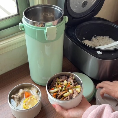 不锈钢保温饭盒提桶便携24小时