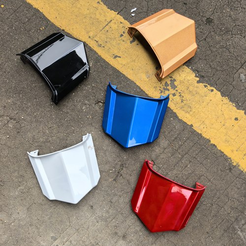 宗申比亚乔罗宾逊摩托车配件BYQ125/150-8A后尾群盖尾翼侧盖中心