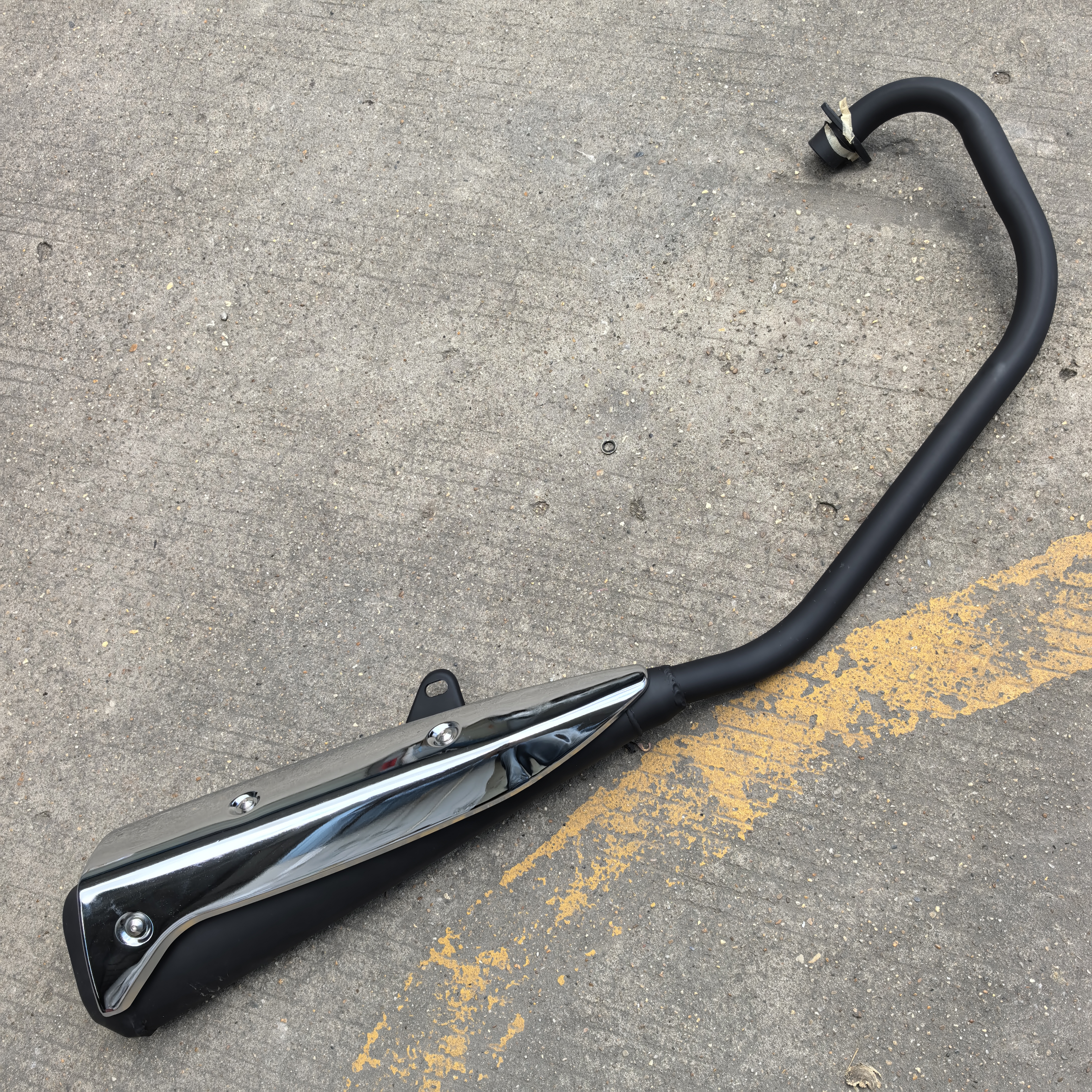 适用力帆摩托车排气管配件LF150-10B摩旅KP150烟筒高音排气管