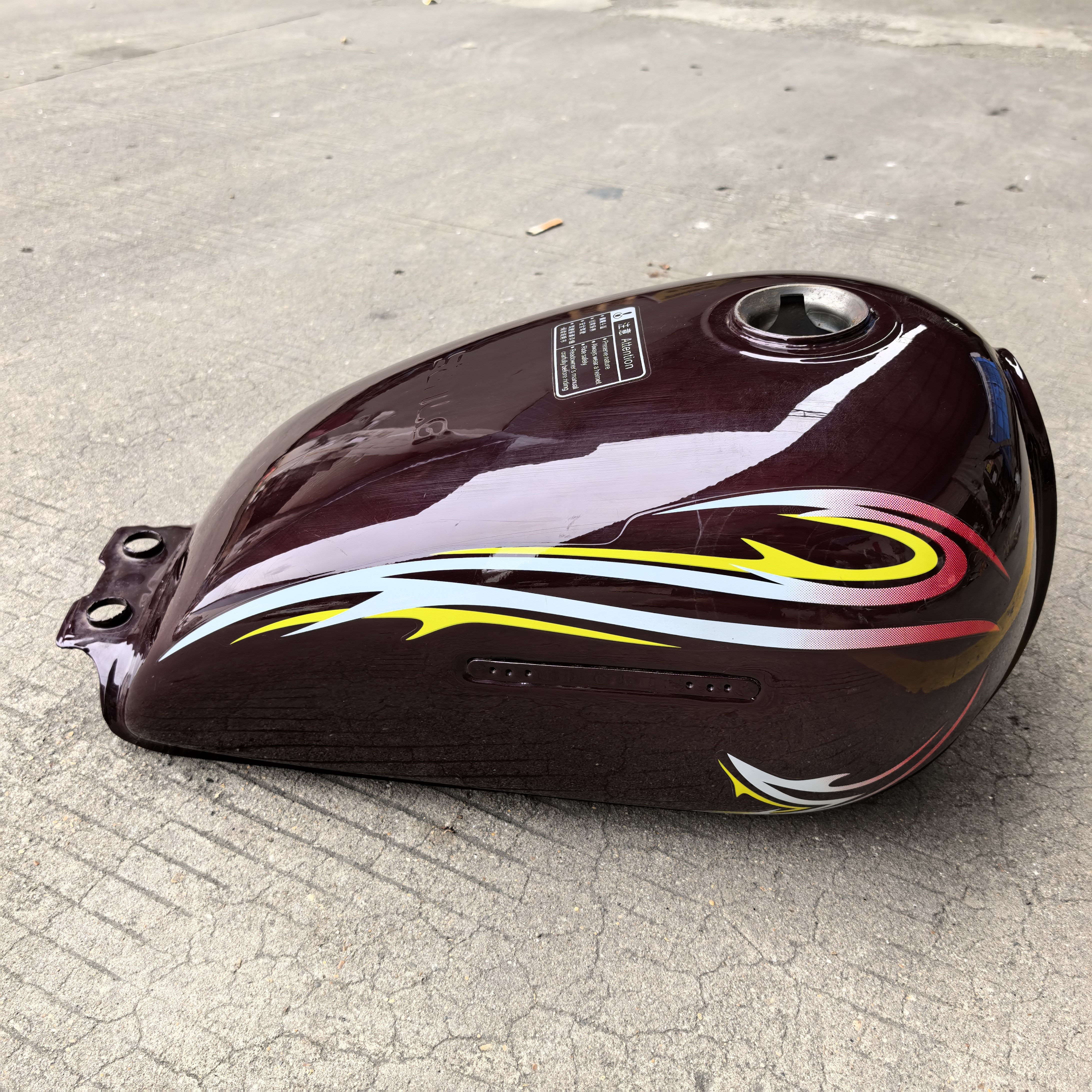 三铃太子摩托车国三油箱SL125美式太子小太子油壶油箱