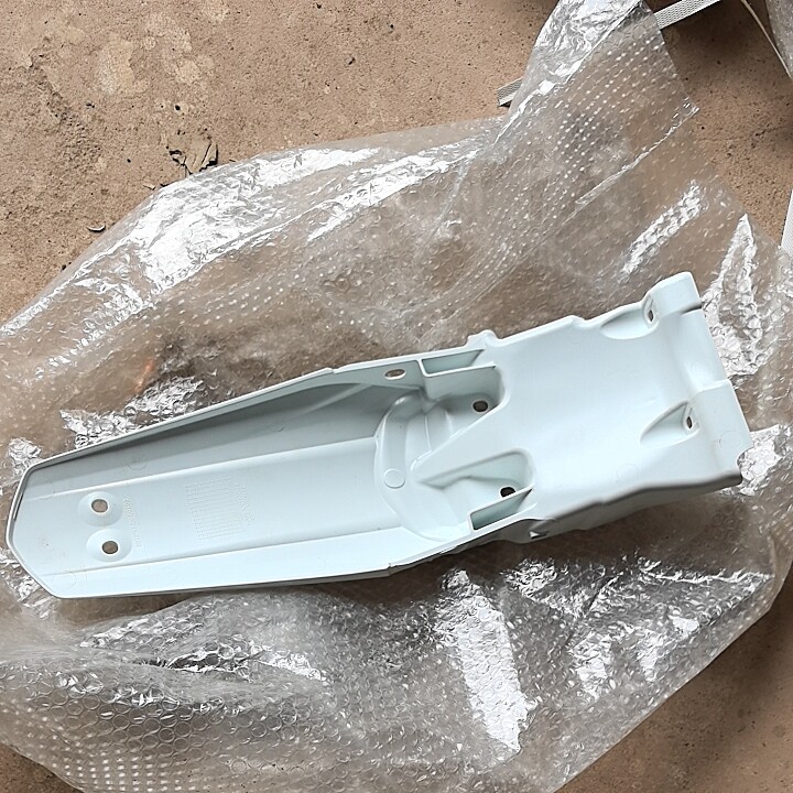 适用新大洲本田摩托车配件SDH150GY越野后挡泥板泥瓦后沙盖