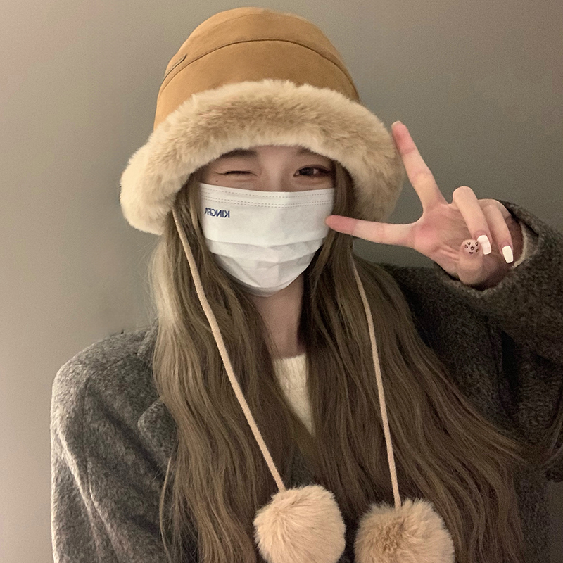 KARAYA新款冬季保暖加厚防风帽