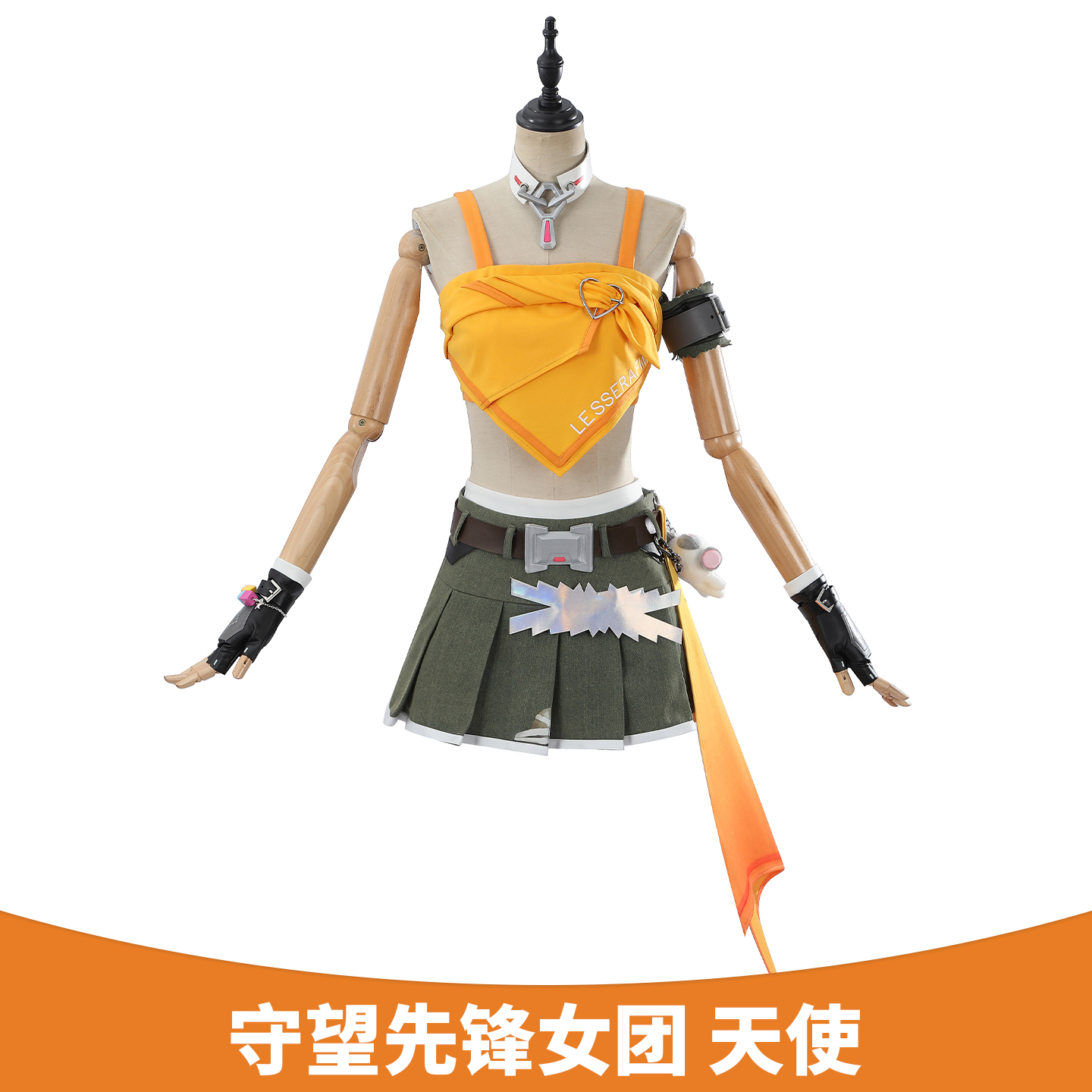 守望先锋联动女团天使cos服