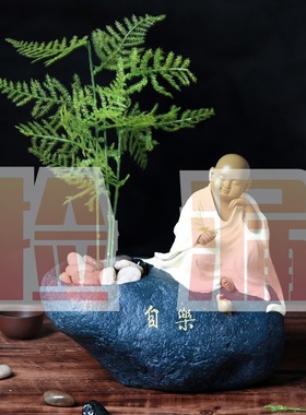 工艺tqj中式风办公桌树脂摆件
