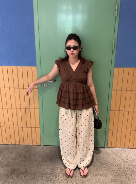 Q了个T大码女装胖mm天丝夏季上衣绝美巨好看独特漂亮微胖女生穿搭