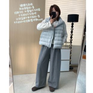 Q了个T 微胖mm 2025秋冬大码女装加厚糯糯百搭显瘦秋冬松紧腰卫裤