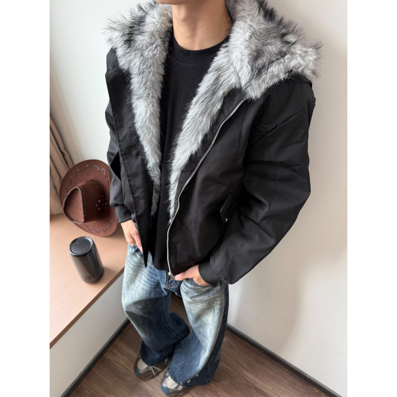 2025新款冬季棉服棉衣男生加厚保暖面包服运动休闲潮牌帅气外套