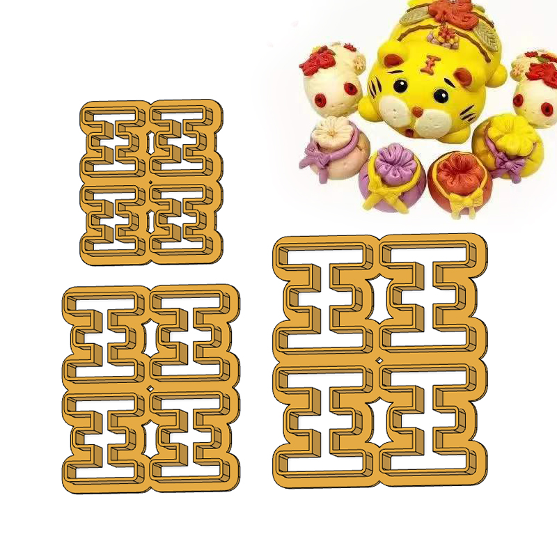 老虎馒头模具PLA烘培春节