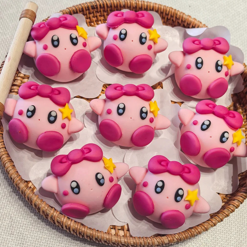 萌卡比包子馒头模具星之儿童辅食花样造型烘焙DIY切模工具