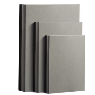 元浩灰色系硬卡纸A4手工彩色4K彩铅绘画专用画纸全开加厚A3浅灰色高级灰烟灰绅士深灰色装裱背景卡纸珠宝设计