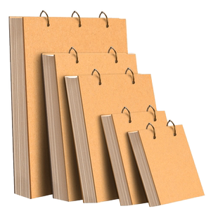 活页素描本A4速写本美术生画画本可拆卸16k绘画马克笔32k空白A5随身水彩8k手绘简笔画幼儿园表征本游戏记录本