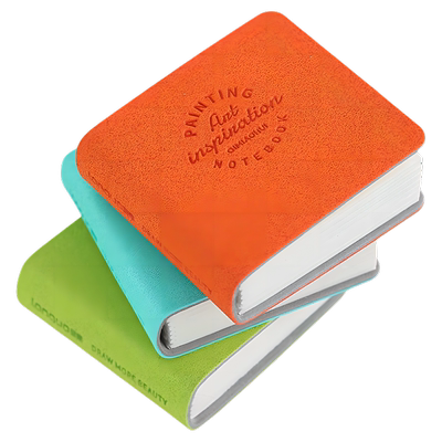 蓝果摸鱼豆豆本迷你画本手帐本