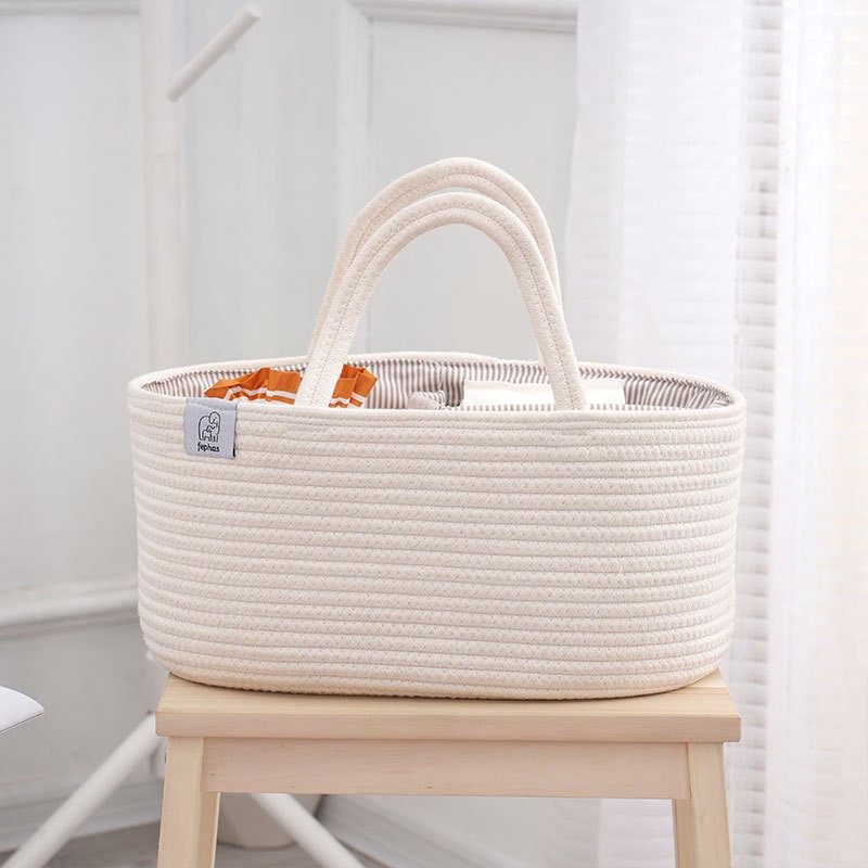 nice棉線編織母嬰分格包手提袋