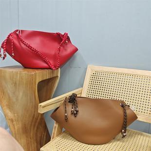 外贸出口尾货清仓大甩卖牛皮特价 清货品牌库存真皮手提斜跨女大包