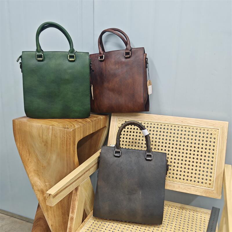 托特库存尾货真皮手提女大包