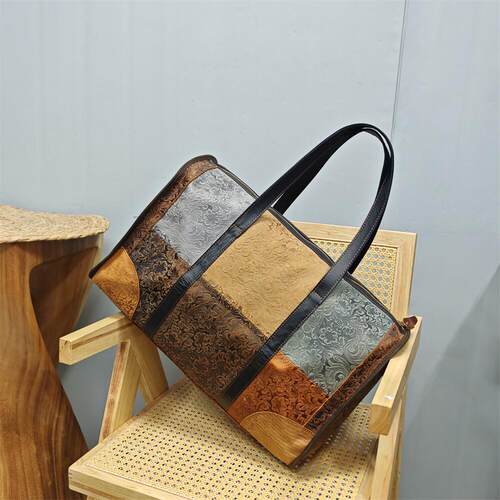 个性高端真皮手提斜挎单肩男大包