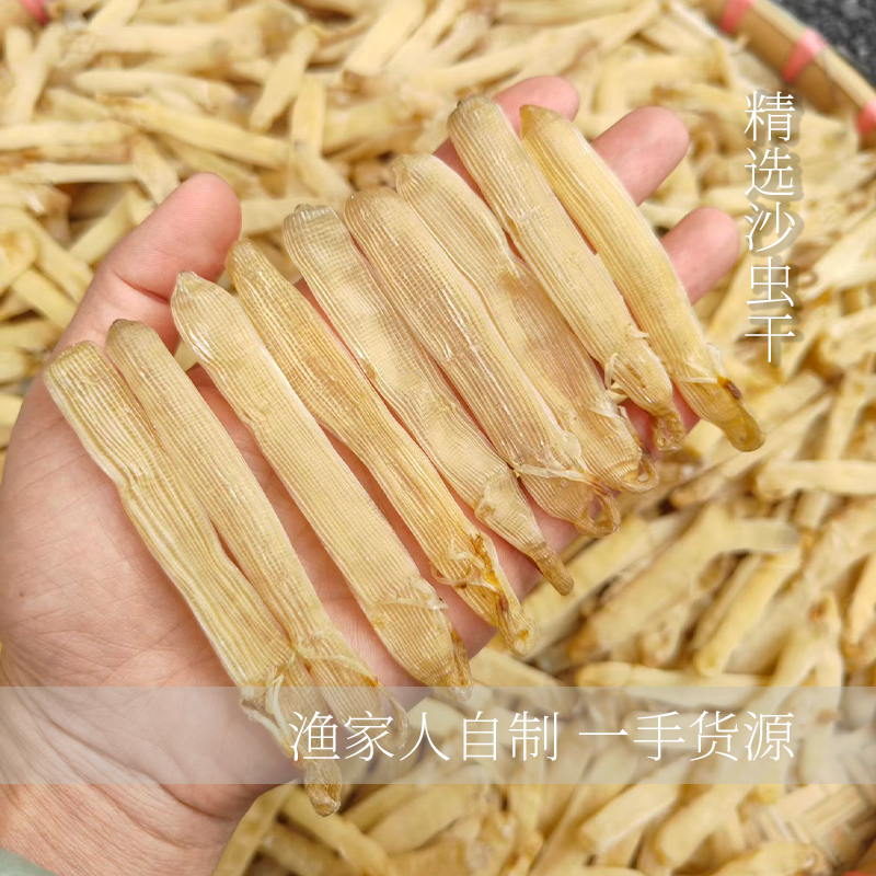 北海无沙沙虫干500g农家自晒