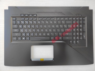 华硕ASUS笔记本键盘GL703  GL703VM GL703V S  带C壳一体键盘FS