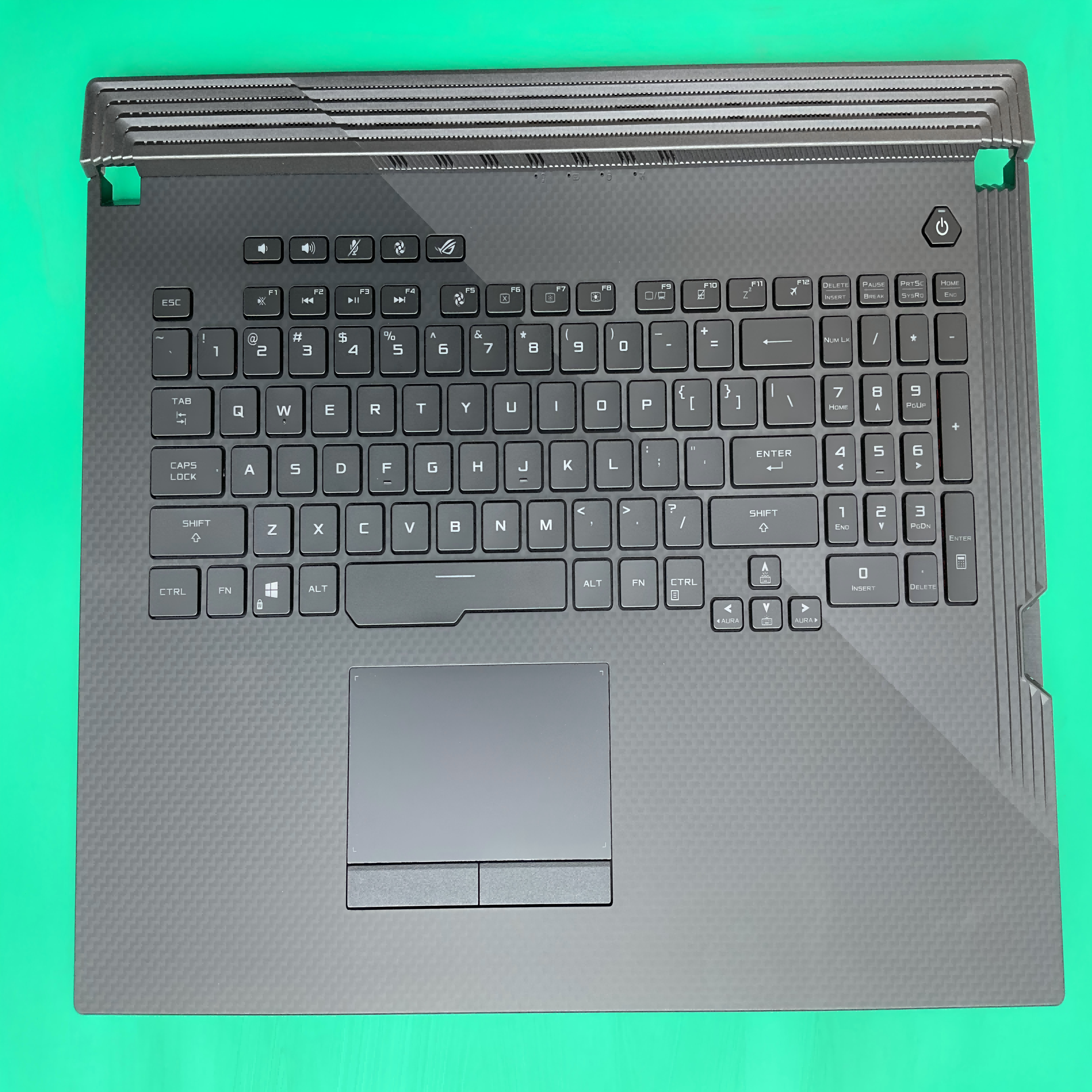 华硕枪神 魔霸 4 Plus G731GU G732L G712L S7D G732键盘C壳US TI