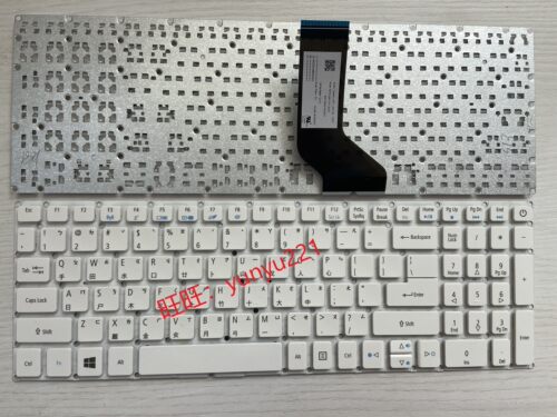 宏碁E5-522 573T 532G G-557U E5-574 E5-573G 白色 繁体TW键盘CH