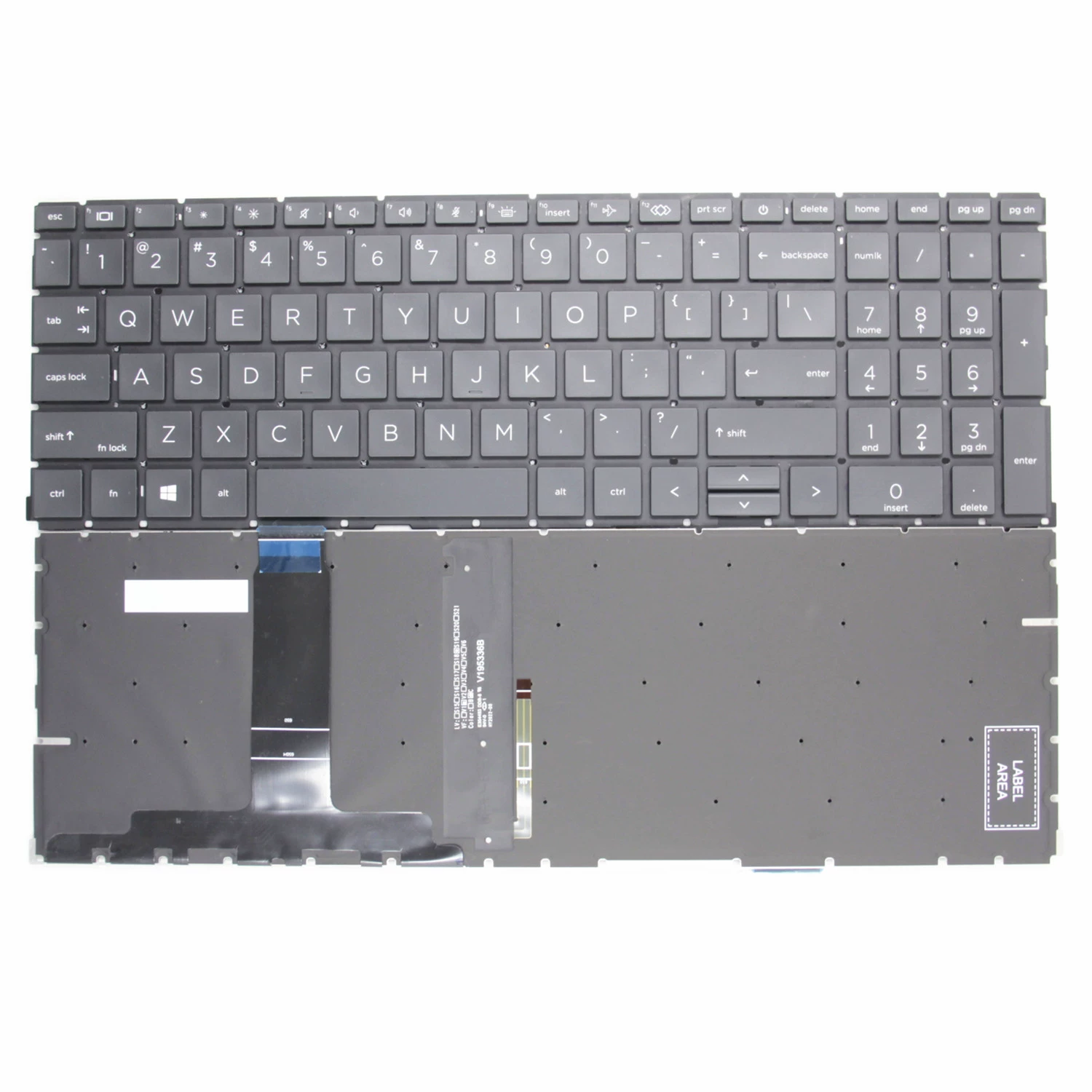 HP惠普450G8 455RG8 ZHAN战66 HSN-Q27C-5 Pro15G4俄文 RU键盘