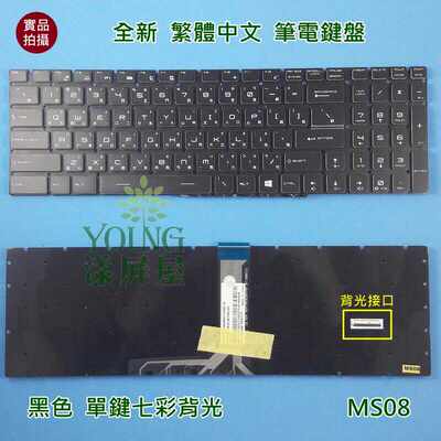 微星 GE63 GE73 GE75 GL75 GP65 GP75 GS63 GS75 繁体中文TW键盘