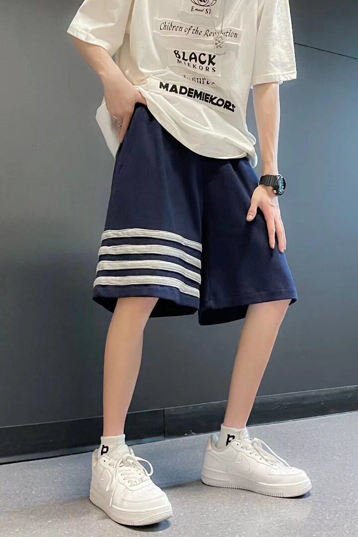 美式短裤男夏季运动裤子潮牌三分篮球潮流外穿五分裤宽松DK40P26,男装休闲裤,星座1116-2
