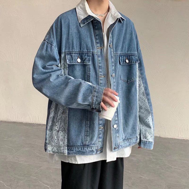 男秋冬新款牛仔夹克外套J006P65图片