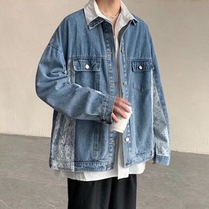 男秋冬新款牛仔夹克外套J006P65图片