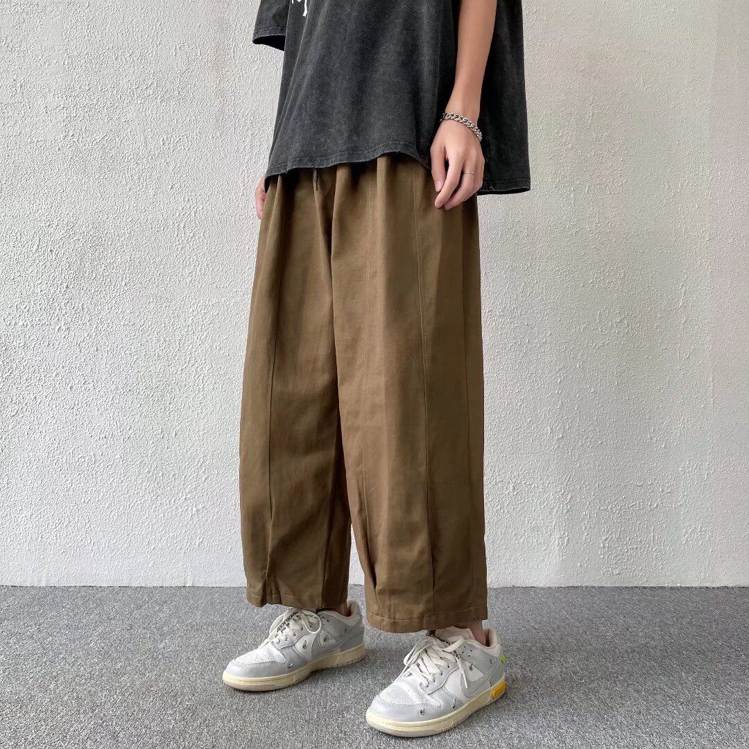 男夏季运动裤九分裤休闲裤宽松K2977P35图片