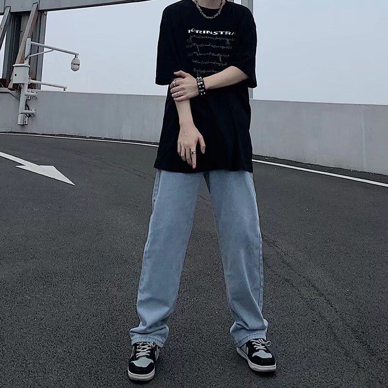 美潮vibe风高街牛仔裤hiphop裤NG097P38图片
