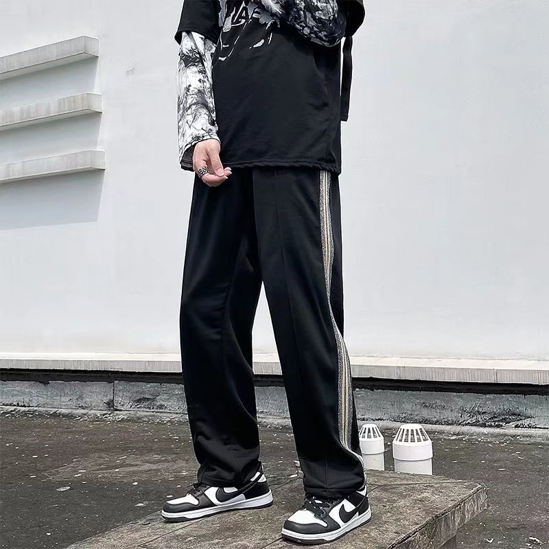 男秋冬条纹休闲裤K369P30图片