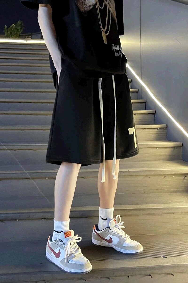美式篮球运动短裤男夏季外穿休闲ins高街速干五分裤Q07P23,男装休闲裤,星座1116-2
