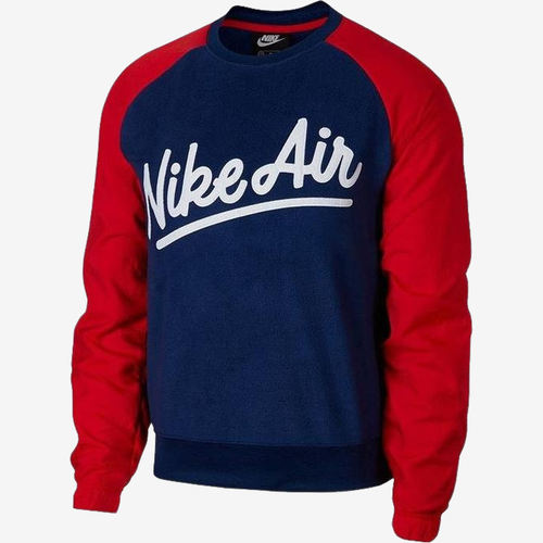 Nike耐克正品Air Men's Crew男款休闲长袖字母印花卫衣BV5187-492