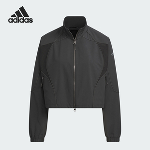 Adidas FUSTL JKT女士立领外套JJ1078 阿迪达斯正品