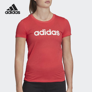Adidas/阿迪达斯正品年新款女子圆领短袖休闲运动T恤FM6427