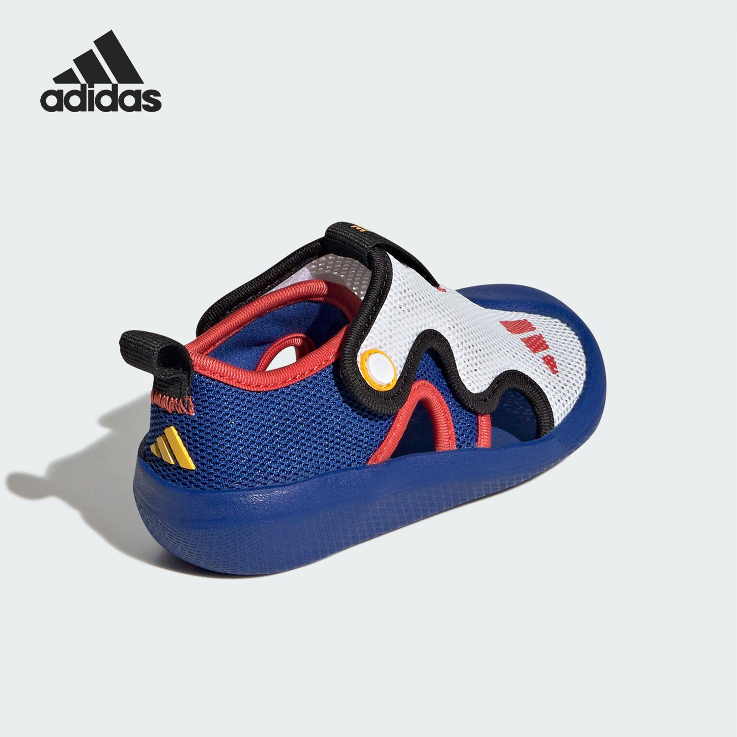 Adidas/阿迪达斯官方正品春季款小童低帮透气耐磨沙滩凉鞋JP7093
