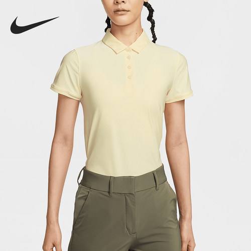 Nike/耐克正品Dri-FIT女士高尔夫运动短袖POLO衫FQ1575-744